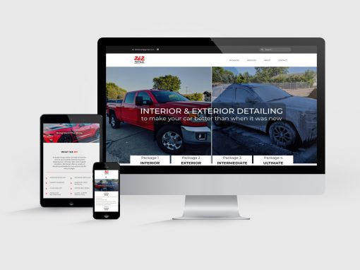 Web Design for Car Detailing Company