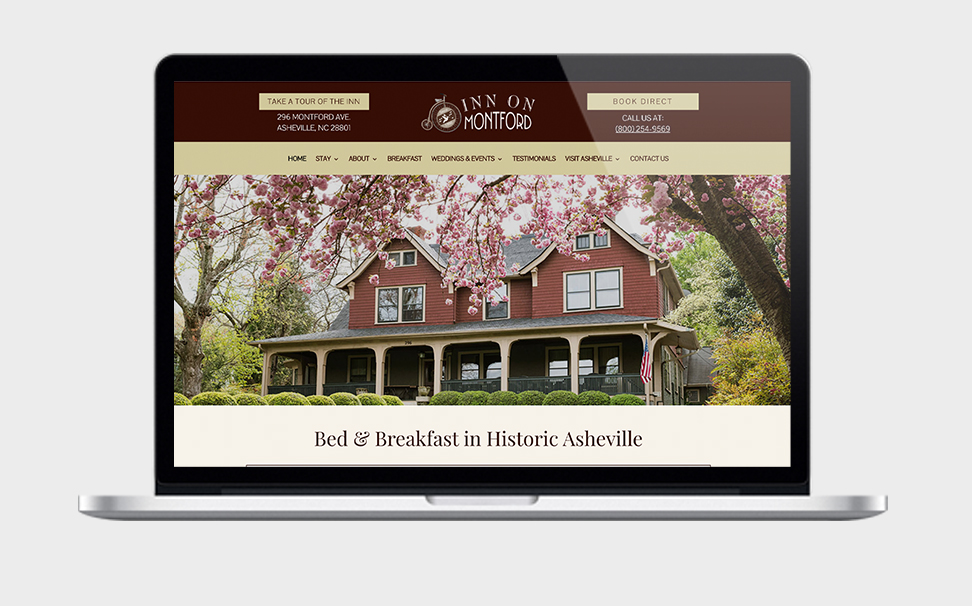 Web Design for Bed & Breakfast