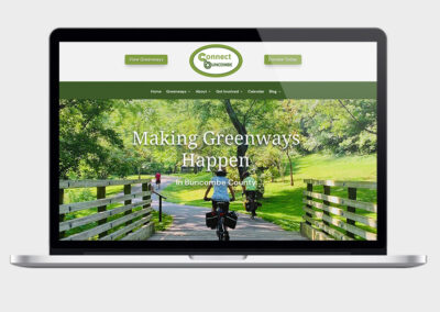 Web Design & SEO for Connect Buncombe Greenways