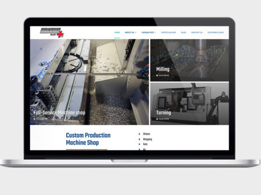 Web Design for Machine Shop