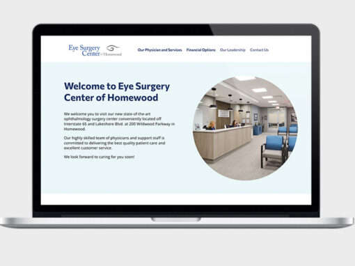 Surgery Center Landing Page Web Design