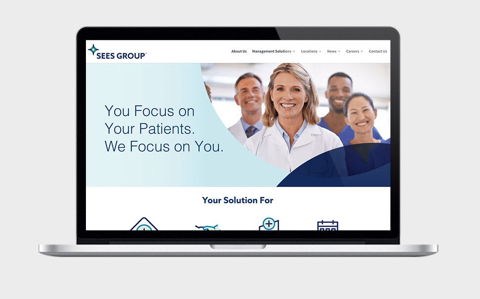 Optometrist & Physician Corporate Web Design