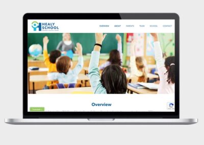 Landing Page Design for Charter School