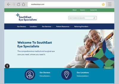 Web Design & SEO for South East Eye Specialists