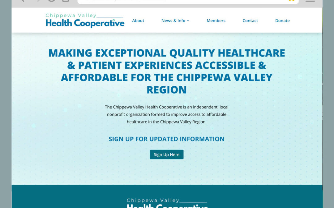 Web Design & Branding for Chippewa Valley Health Cooperative